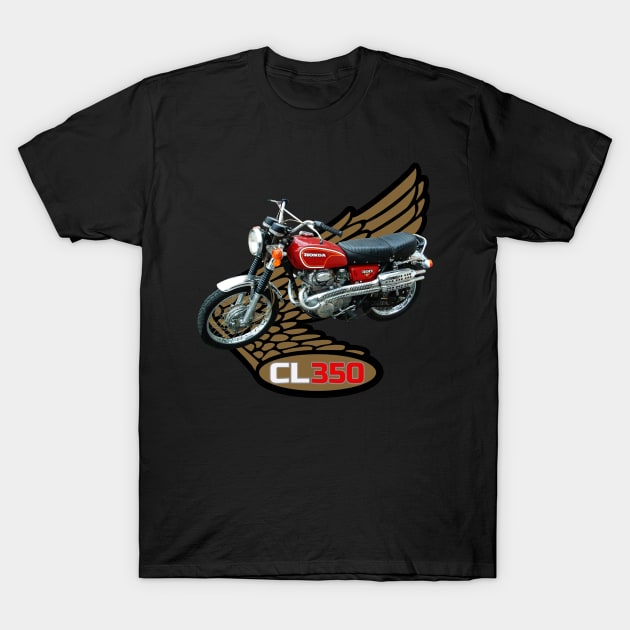 CLASSIC BIKE N018 T-Shirt by classicmotorcyles